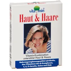 HAUT+HAARE VITAMIN Natur Pharma Kapseln 15 St