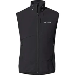 VAUDE Larice II Softshell Weste Herren in black, Größe M - schwarz