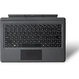 Terra Tastatur Mobile 1749S/1775 (beleuchtet) (DE) (N750BU/DE) (Deutschland, Docking), Tastatur, Schwarz