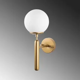 Opviq Wandleuchte FLG1313 15 x 20 x 40 cm Gold