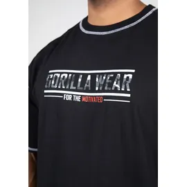 Gorilla Wear Saginaw Oversized T-Shirt - Schwarz - 3XL