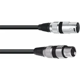PSSO  Lautsprecherkabel XLR 2x2,5 5m sw