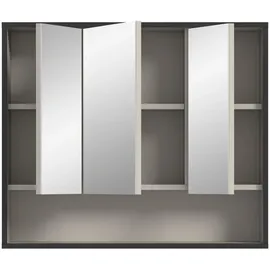 CaliCosy Hängeschrank 1 Nische MDF 19 x 68 x 80 cm beige