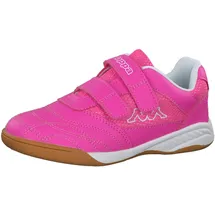 Kappa Kickoff Kids Pink/White 28