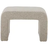 Bloomingville Hocker Bobbie Polyester 40 x 45 x 70 cm Beige