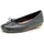 CLARKS Damen Freckle Ice Ballerinas, Blau, 39 EU
