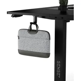 SENSE7 NOJO Gaming-Tisch Schwarz PC