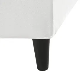 Beliani FITOU Bettrahmenbezug Samtstoff 160 x 200 cm