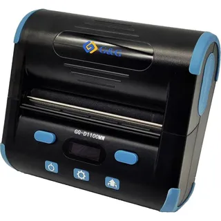 G&G Etikettendrucker GG-D1100MW schwarz 203 dpi), Etikettendrucker, Schwarz