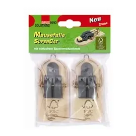 SWISSINNO Holzmausefalle 2er Set