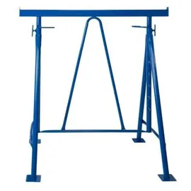 pro-bau-tec Unterstellbock Stahl 125 - 195 x 119 cm blau 1000 kg