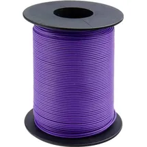 Donau Elektronik 125-S50-6 Litze 1 x 0.25 mm2 Violett 50 m