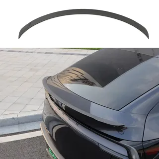 Ywooon Heckspoiler für Tesla Model Y Juniper 2025 2026 ABS Heckspoiler flügel Performance Heckklappe Heckdeckel für Tesla Model Y Juniper Zubehör (Matte Kohlefaser) Not fit 2026 Standard