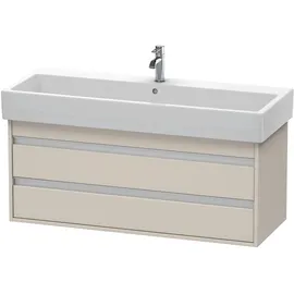 Duravit Waschtischunterschrank 2 Auszüge 115 x 48 x 44 cm Taupe Matt