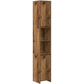 vidaXL Badmöbel-Set Altholz-Optik 4-tlg. Braun