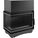 Kamineinsatz Gusseisen OLIWIA links 16 kW Ø 200