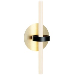 - Wandleuchte EQUATOR, 1x S14d, Metall gold/schwarz -