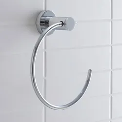 Duravit D-Code Handtuchring Art. 0099211000, Accessoires, chrom
