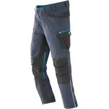 Terrax Arbeitshose Terrax Workwear Gr.60 anthrazit/petrol TERRAX