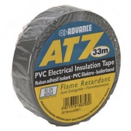Advance Tapes 5808GREY AT 7 PVC Isolierband 19mm x 33m grau