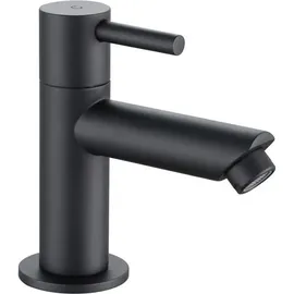 Aloni Waschtischarmatur Kaltwasserhahn Schwarz matt