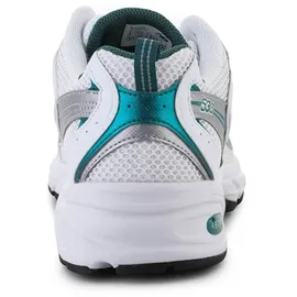 New Balance 530 White/Silver Metallic/Vintage Teal 43