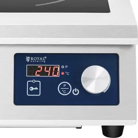 Royal Catering Induktionsplatte 5000 W 33 cm 240 °C