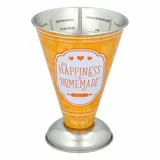 RBV Birkmann Birkmann Messbecher Colour Kitchen Orange 300 ml, Weißblech orange