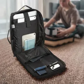 wozinsky Premium 15,6'' Laptop-Rucksack Schwarz