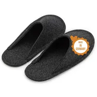 Pantoffelmann Gästepantoffel Grau L 40-43 - 40/43 EU