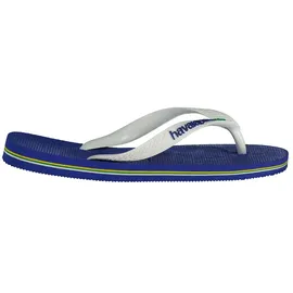 havaianas Brasil Logo Blau 43
