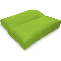 NYVI Loungekissen SunLounge Outdoor 50x50 cm Grün - Wasserabweisend, Schmutzabweisend, Bequem, für Stühle, Bänke, Boden