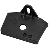 HEBIE Adapterplatte Zweibeinständer schwarz