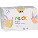 Kreul MUCKI Softie-Fingerfarbe 6er Set 150 ml
