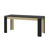 Sconto Esstisch Lazio ¦ schwarz ¦ Maße (cm): B: 90 H: 76