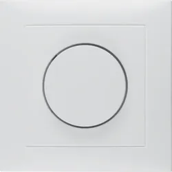 Berker 11309909, Dimmer, Montierbar, Drehregler, Weiß
