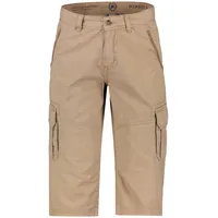 LERROS Bermudas »LERROS Lange Cargo-Bermuda mit aufgesetzten Taschen« Lerros DUNE BEIGE