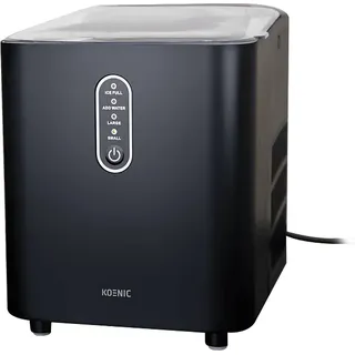 KOENIC KIC 8124 B Eiswürfelbereiter (120 Watt, Schwarz)