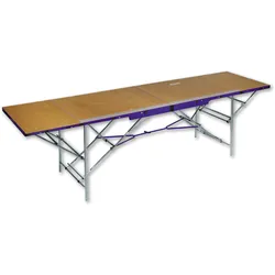Iller Tapeziertisch 4-teilig, 2-3m lang 300x60cm
