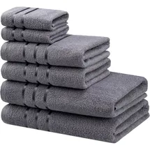 Bruno Banani Clement Handtuchset 6-tlg. grau