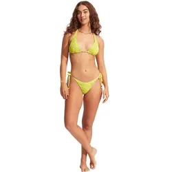 SEAFOLLY Damen Bikinioberteil Marrakesh Longline, WildLime, 36