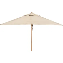 Solpuri aton Sonnenschirm Teak/Stoff 350x350cm