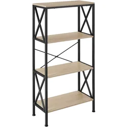 TECTAKE Regal Barry 61,5x31,5x133,5cm