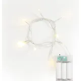 VBS LED-Lichterkette mini 10 LEDs 1,5 m Weiß