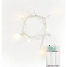 VBS LED-Lichterkette mini 10 LEDs 1,5 m Weiß