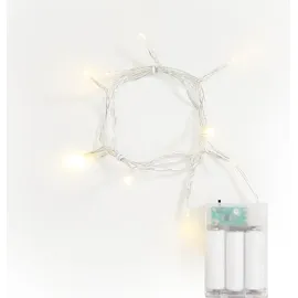 VBS LED-Lichterkette mini 10 LEDs 1,5 m Weiß