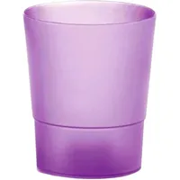 Prosperplast - Blumentopf kunststoff coubi, Violett 1,1L - 12,5x12,5x14,7 cm