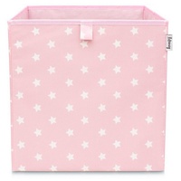 Lifeney Aufbewahrungsbox Rosa Stern, 33 x 33 x 33