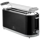 LENTZ 4 Scheiben-Toaster Schwarz