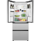 PKM FD403ENFDIX Kühl-Gefrierkombination, NoFrost, French Door, Inox-Design